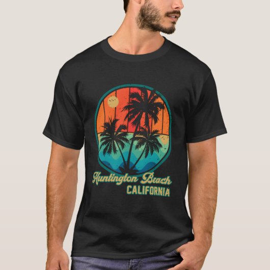 Huntington Beach Californië - Verenigde Staten T-shirt (Voorkant)