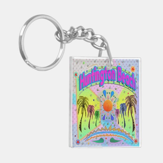 Huntington Beach Calm Desire Sleutelhanger (Voorkant Links)