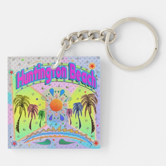 Huntington Beach Calm Desire Sleutelhanger (Achterkant)