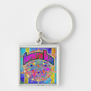 Huntington Beach Cosmic Unity Sleutelhanger