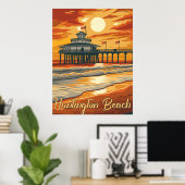 Huntington Beach - Een ontploffing uit het verlede Poster (Thuiskantoor)