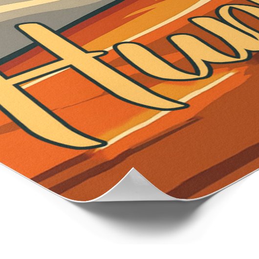 Huntington Beach - Een ontploffing uit het verlede Poster (Hoek)