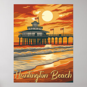 Huntington Beach - Een ontploffing uit het verlede Poster