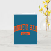 Huntington Beach High School Hs Design Kaart (Gele Bloem)