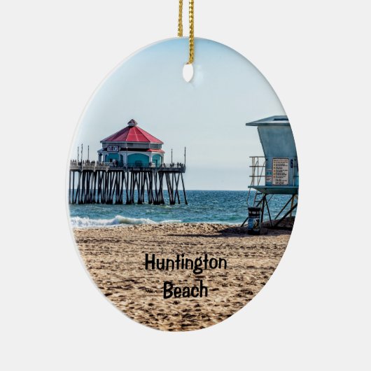 Huntington Beach Holiday Ornament (Rechts)