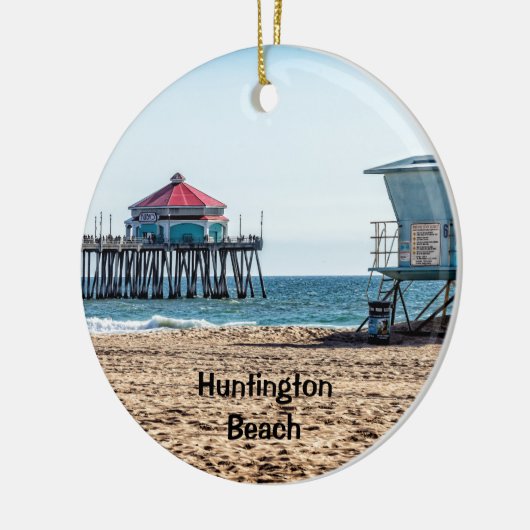 Huntington Beach Holiday Ornament (Links)