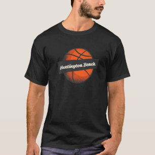 Huntington Beach Hometown Basketball Player Sport T-shirt