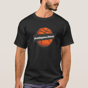 Huntington Beach Hometown Basketball Player Sport T-shirt