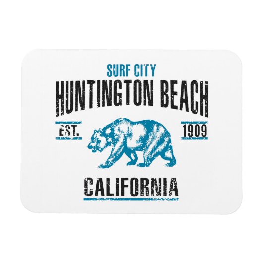 Huntington Beach Magneet (Horizontaal)