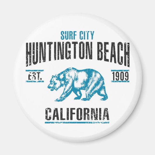 Huntington Beach Magneet (Voorkant)