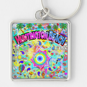 Huntington Beach Mystic Dans Sleutelhanger