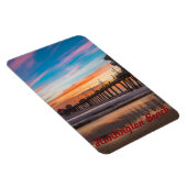 Huntington Beach Pier bij zonsondergang Magneet (Rechterzijde)