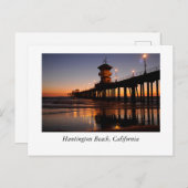 Huntington Beach Pier Briefkaart (Voorkant / Achterkant)