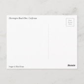 Huntington Beach Pier, CA Briefkaart (Achterkant)