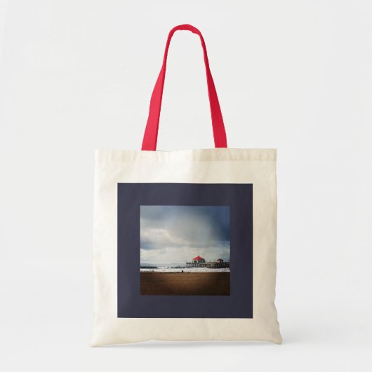Huntington Beach Pier, CA Tote Bag (Voorkant)