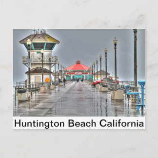 Huntington Beach Pier ' California Briefkaart