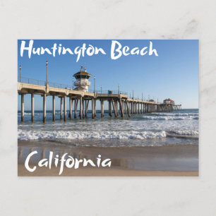 Huntington Beach Pier California Briefkaart