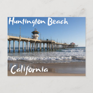 Huntington Beach Pier California Briefkaart