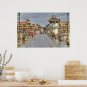 Huntington Beach Pier California Poster (Keuken)