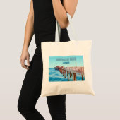Huntington Beach Pier California  Tote Bag (Voorkant (product))