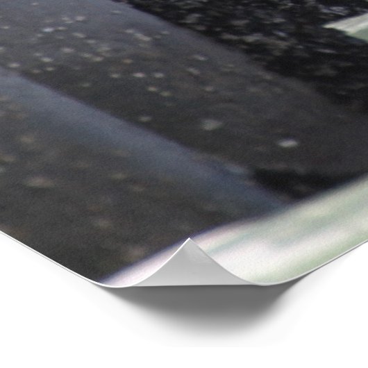 Huntington Beach Pier " Californië Poster (Hoek)