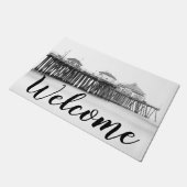 Huntington Beach Pier Deurmat (Schuin)