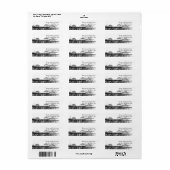 Huntington Beach Pier Etiket (Full Sheet)