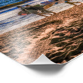 Huntington Beach Pier-foto afdrukken Foto Afdruk (Hoek)