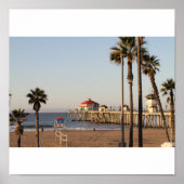Huntington Beach Pier Poster (Voorkant)