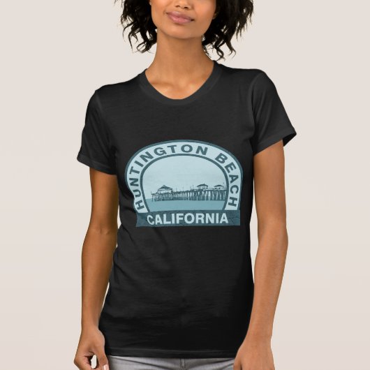 Huntington Beach Pier T-shirt (Voorkant)