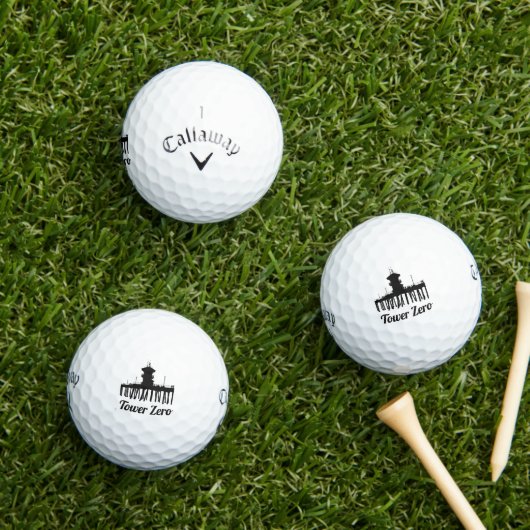 Huntington Beach Pier - Tower Zero Golfballen (Insitu Gras)