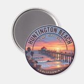 Huntington Beach Pier VS Magneet (Voorkant / Achterkant)