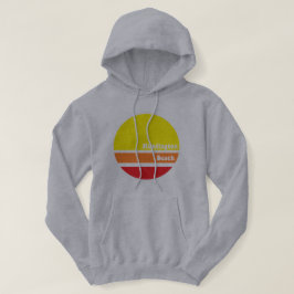 Huntington Beach retro hoodie