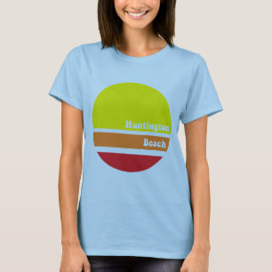 Huntington Beach retro T-shirt. T-shirt