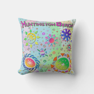 Huntington Beach Seven Suns & Energy Pillow Kussen