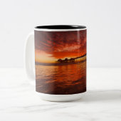 Huntington Beach Sunset Mok - John Minar  (Voorkant links)