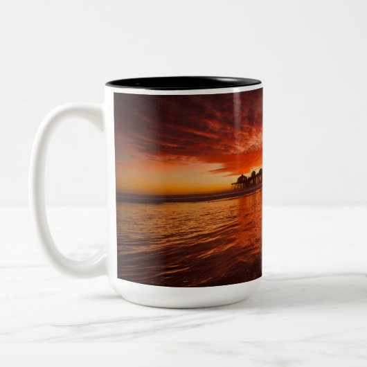 Huntington Beach Sunset Mok - John Minar  (Links)