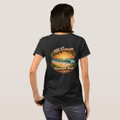 Huntington Beach Sunset T-shirt (Achterkant volledig)
