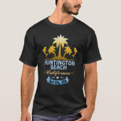 Huntington Beach Surf City, CA T-shirt (Voorkant)