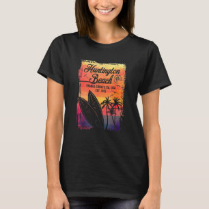 Huntington Beach Surf City California Surf T-shirt