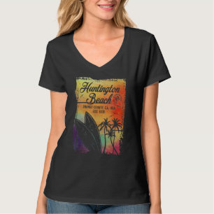 Huntington Beach Surf City California Surf T-shirt