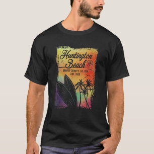 Huntington Beach Surf City California Surf T-shirt