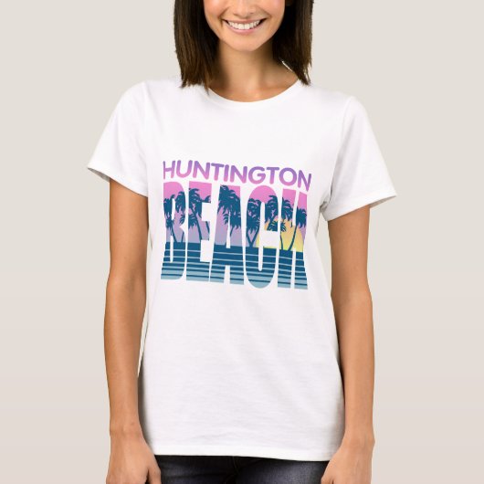 Huntington Beach T-shirt (Voorkant)