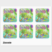 Huntington Beach Tijdloze Melodie Sticker (Vel)