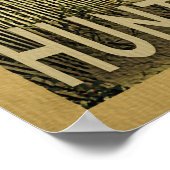 Huntington Beach Vintage Travel Poster (Hoek)