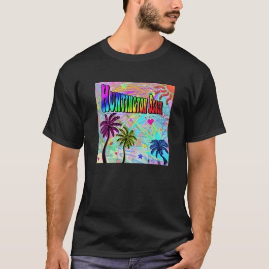 Huntington Beach Vivid Romance T-Shirt (Voorkant)