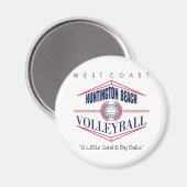 Huntington Beach Volleybal Gift Magneet (Voorkant / Achterkant)