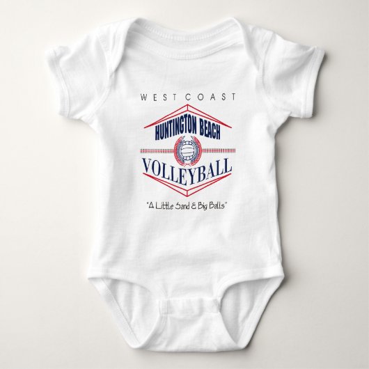 Huntington Beach Volleybal Romper (Voorkant)