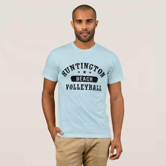 Huntington Beach Volleybal T-shirt (Voorkant volledig)