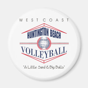Huntington Beach Volleyball Gift Magneet